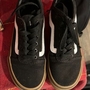 Vans Black and White Old Skool Sneakers